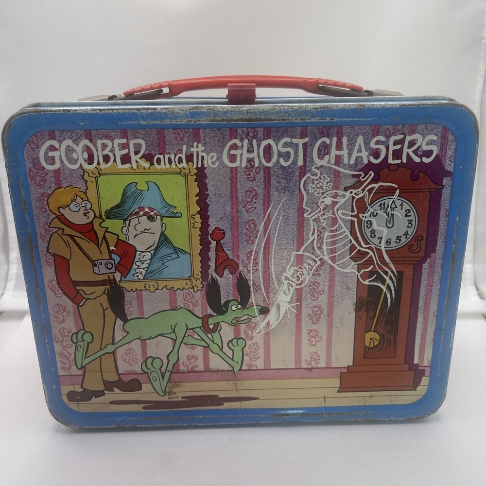 Vintage 1974 Goober and the Ghost Chasers Metal Lunch Box No Thermos
